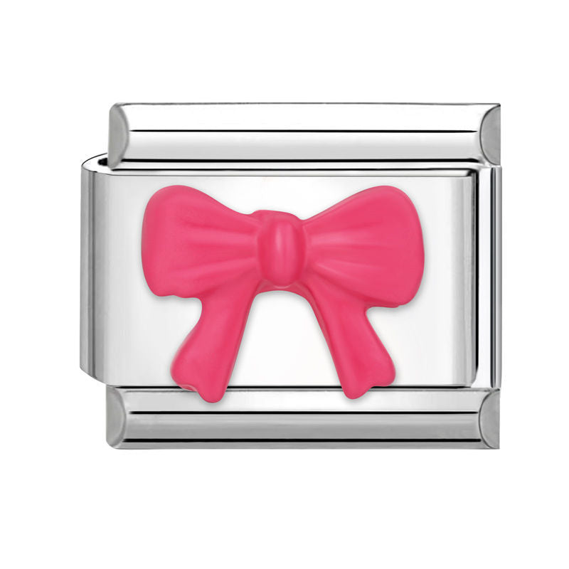 Wholesale  Italian modular bracelet 9mm DIY splicing detachable stainless steel letter flower combinable bracelet