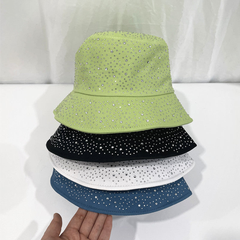 Wholesale Starry Rhinestone Bucket Hat ACC-HT-YunDa001