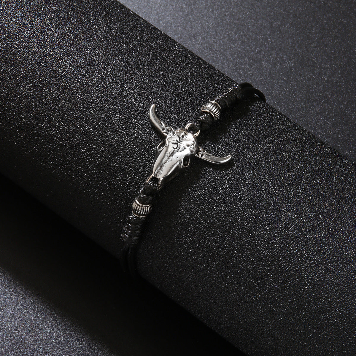 Wholesale Handmade Bull Head Bracelet Adjustable Lucky Rope Fashion Jewelry Accessory Gift