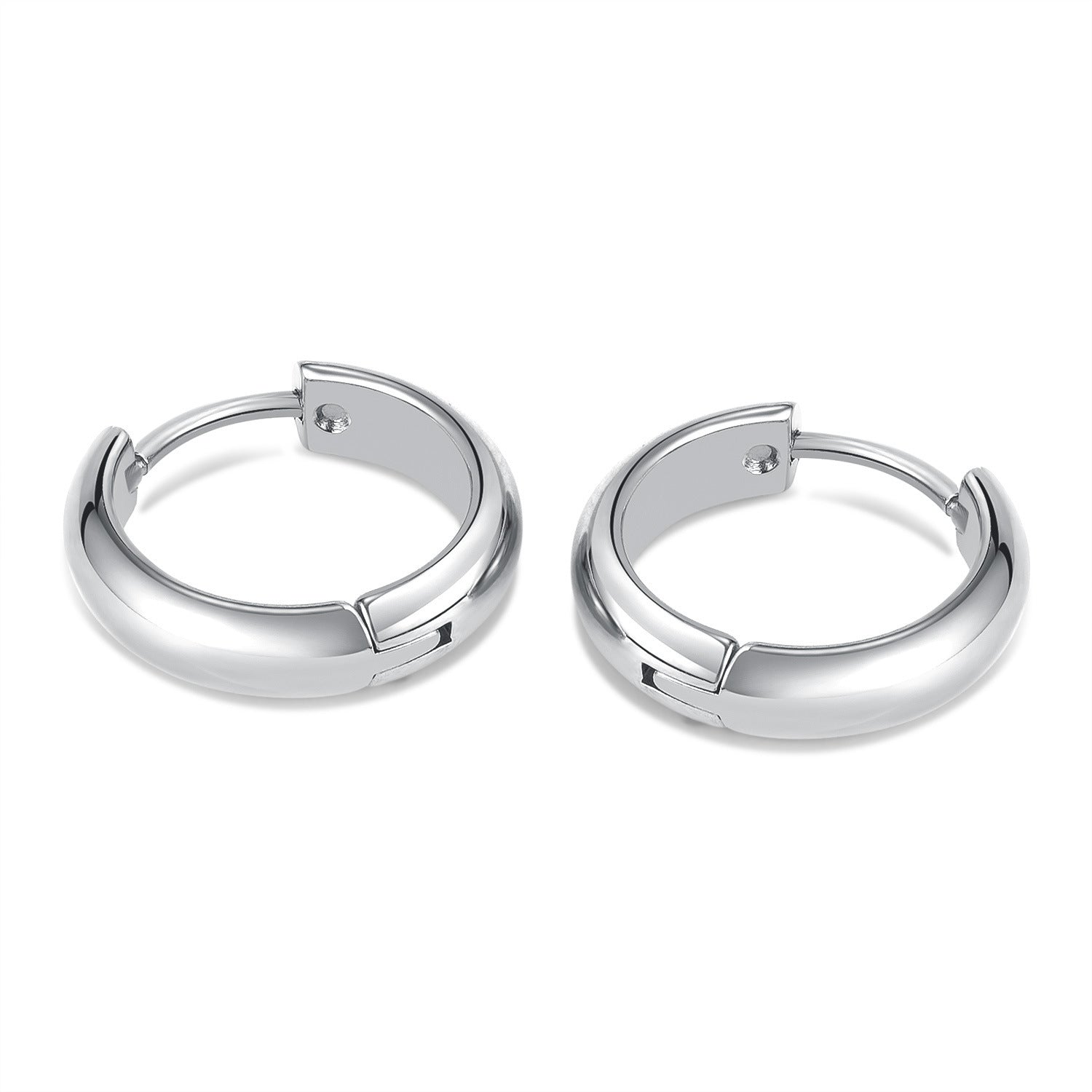 Wholesale Steel titanium hoop earrings