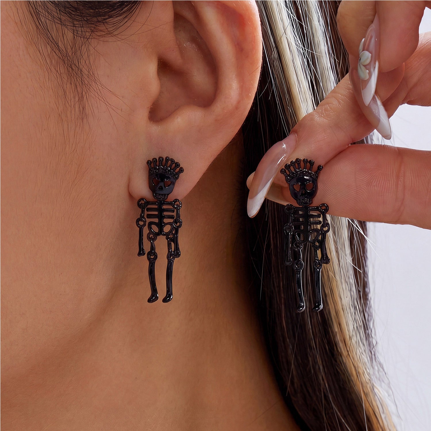 Wholesale  Skull Earrings Fashion Jewelry Accessory for Gift Boutique Resale