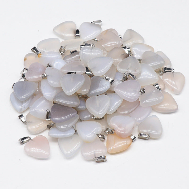 Wholesale Agate Colored Love Pendant ACC-PT-KeSuo006