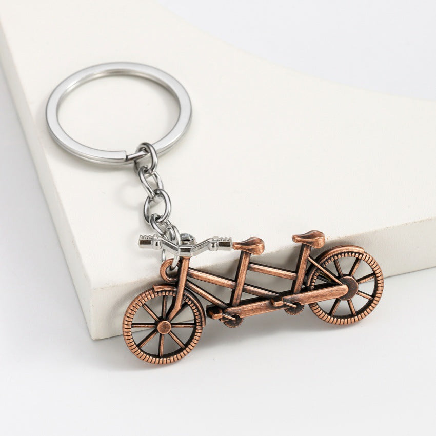 Wholesale Metal Simulation Bicycle Bicycle Mini Creative Keychain ACC-KC-RongRui030
