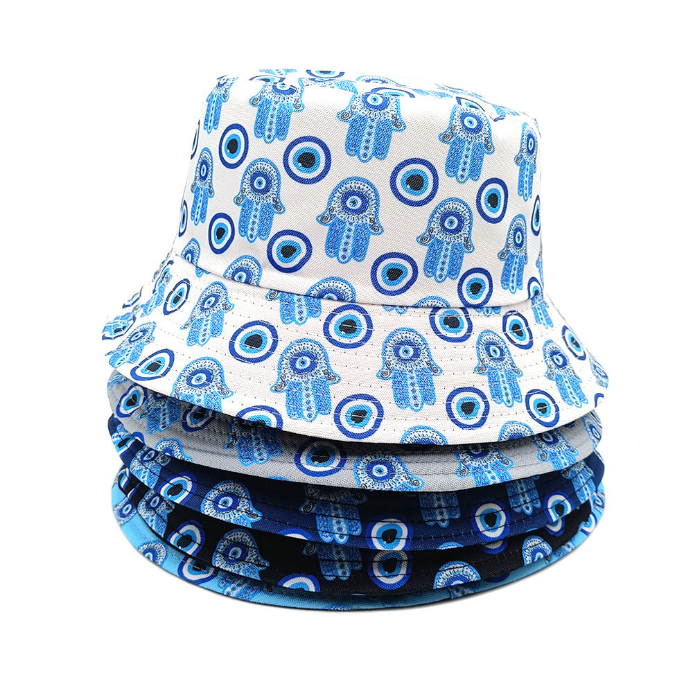 Wholesale Devil Eyes Padima Palm Bucket Hat ACC-HT-ShunM003