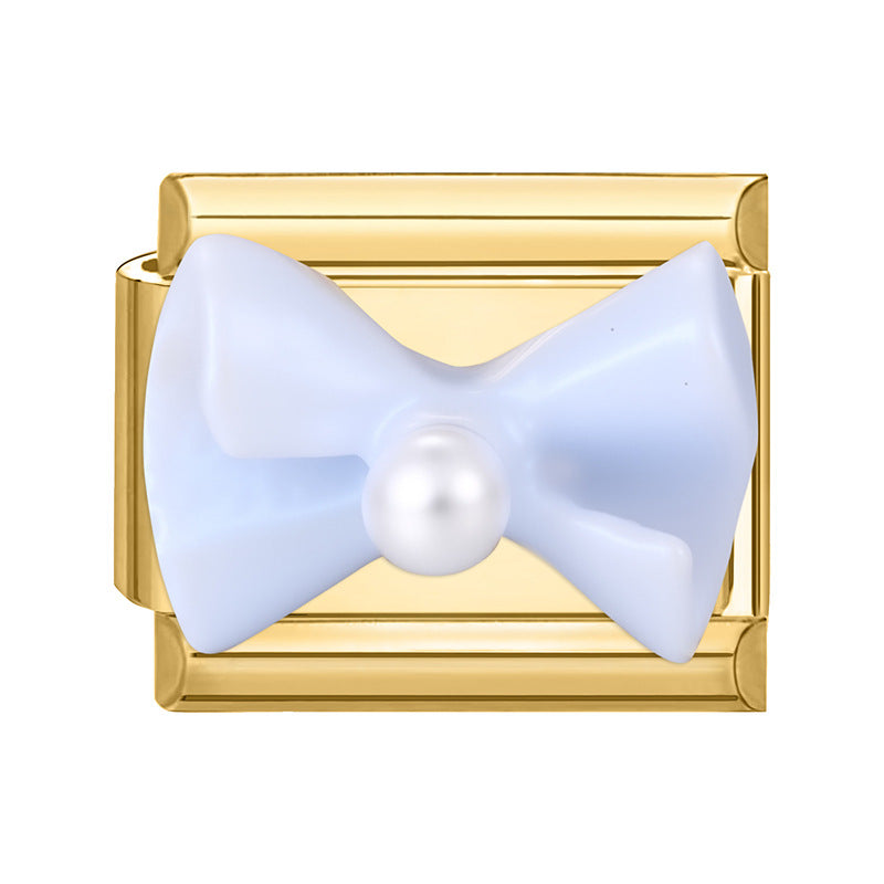 Wholesale Italian Charm Bracelet 9mm DIY Splicing Cute Creative Stainless Steel Composable Bracelet