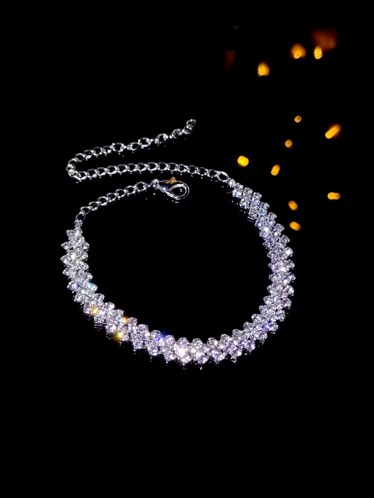 Wholesale  super flash full diamond bracelet