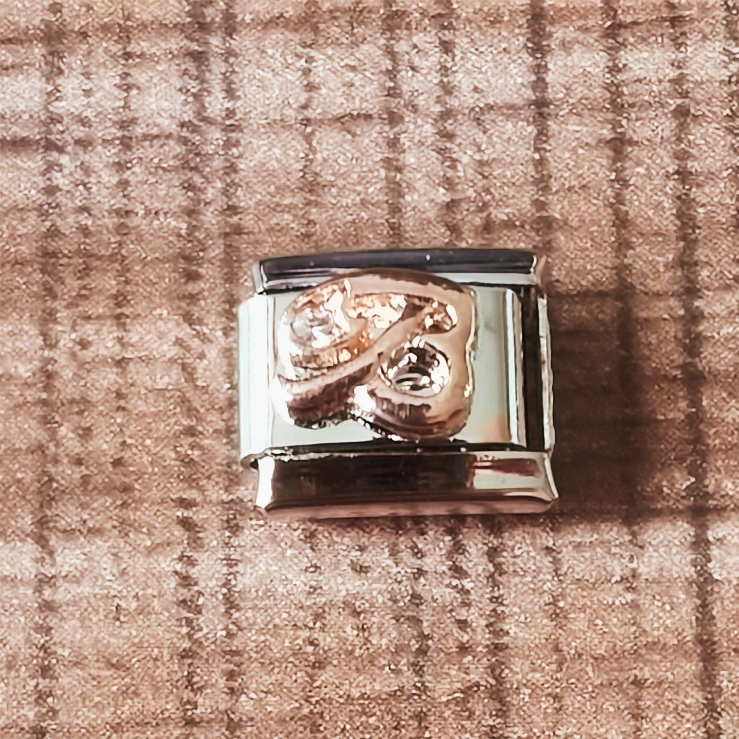 Wholesale Italian Charm Bracelet 9mm DIY Splicing Removable Stainless Steel Letter Composable Bracelet ACC-BT-XY067