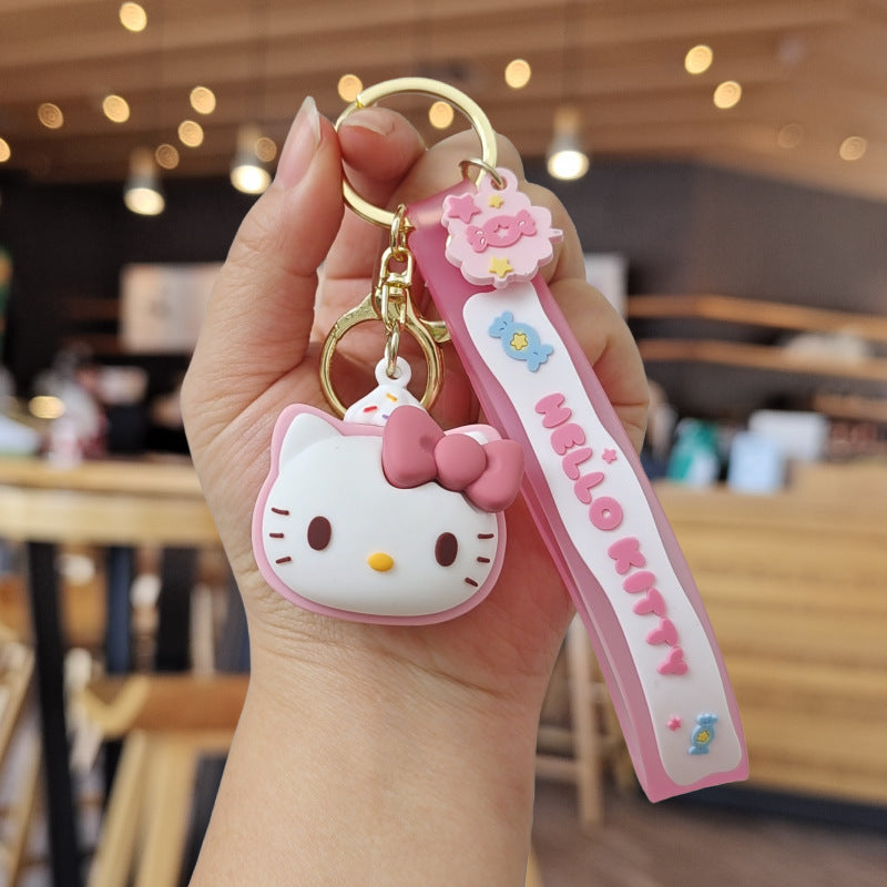 Wholesale Cartoon Cute Silicone Keychains ACCVIP-KC-MingTian002