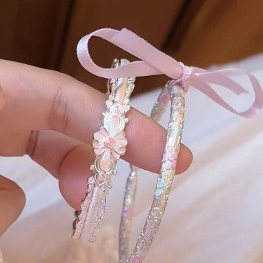 Wholesale  Gold Enamel Plum Blossom Bracelet