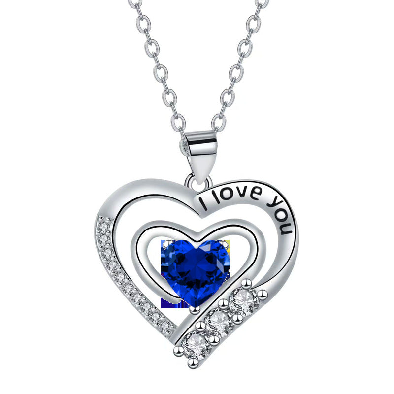 Wholesale  Light Luxury Love Necklace