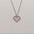 Wholesale Titanium Steel Love Mosaic Magnetic Pendant Valentine's Day  Necklace