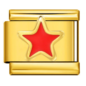 Wholesale  Italian module welding oil dripping titanium steel  DIY Bracelet