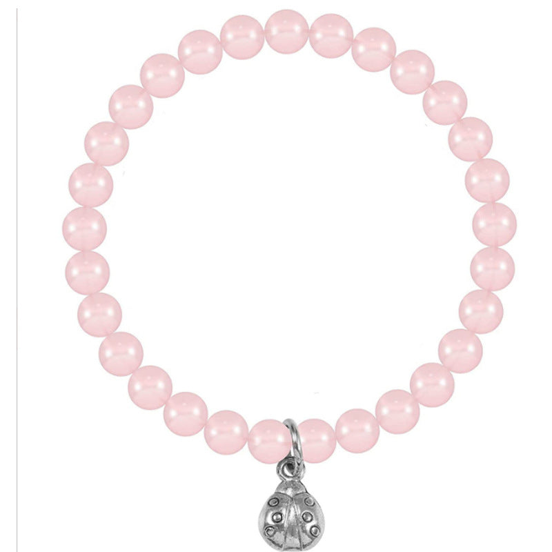 Wholesale Stone Bracelet Ladybug Pendant Bracelet ACC-BT-zhixiang003