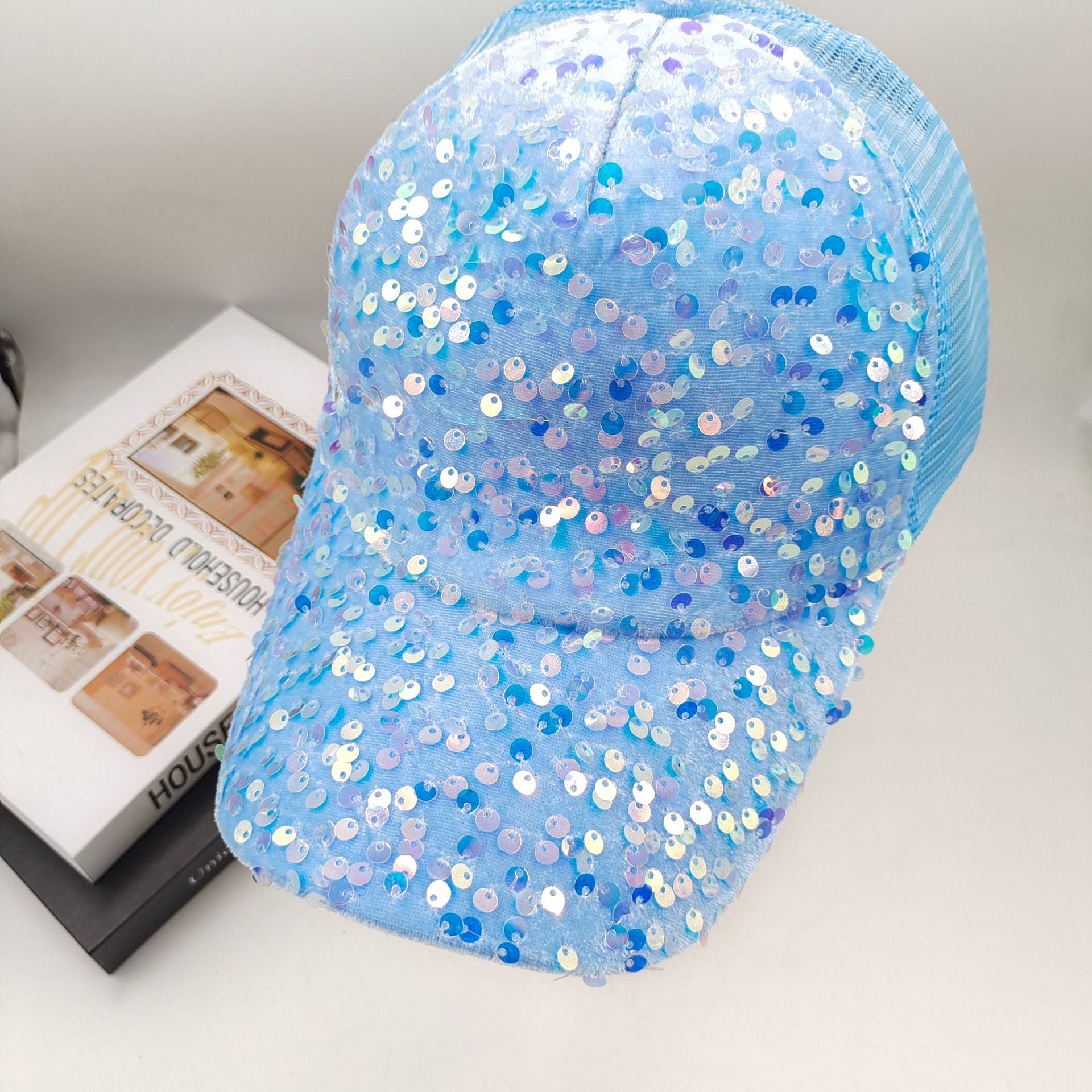 Wholesale Sequin Hat Stage Baseball Cap ACC-HT-Daod004