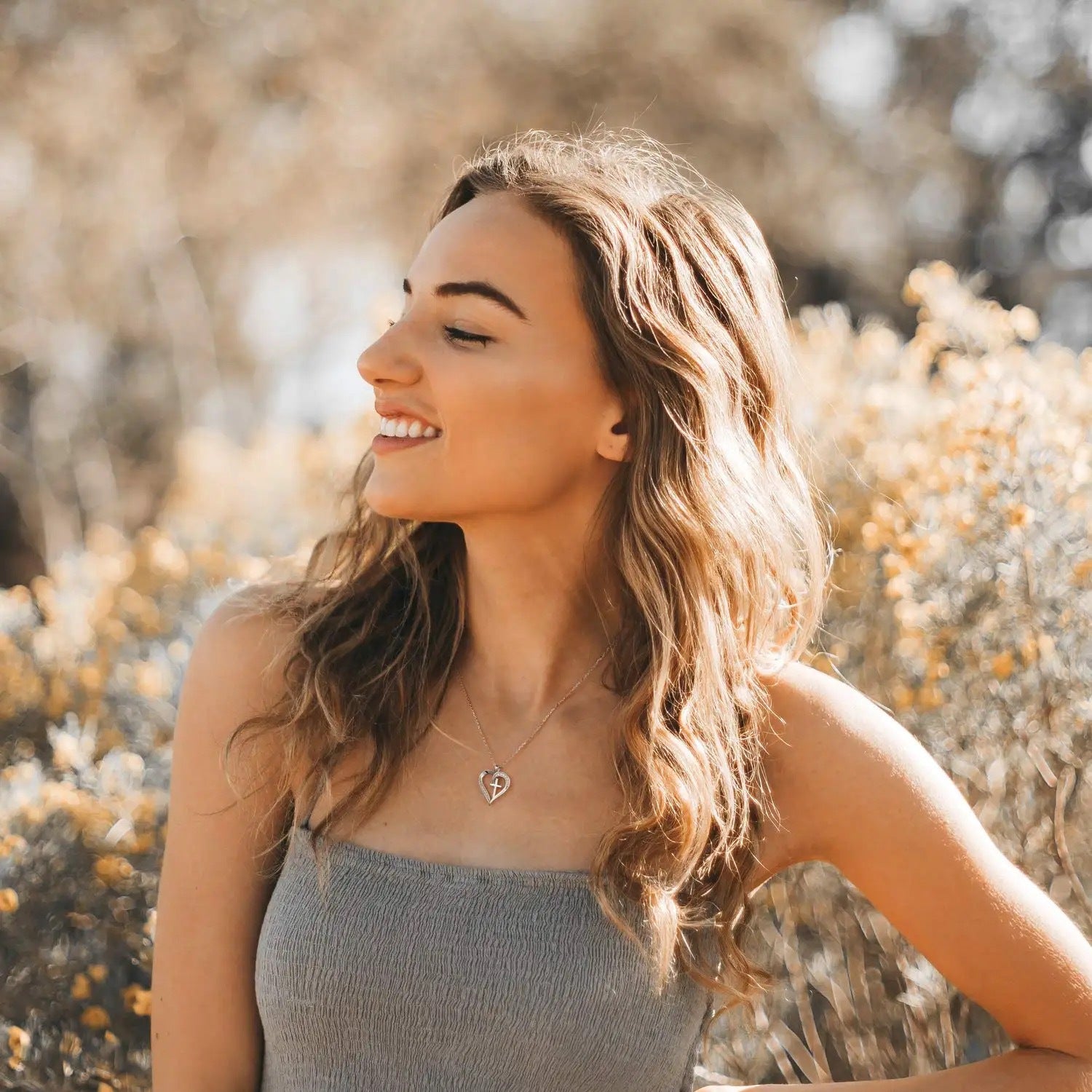 Wholesale S925 Sterling Silver Cross  Luxury Necklace