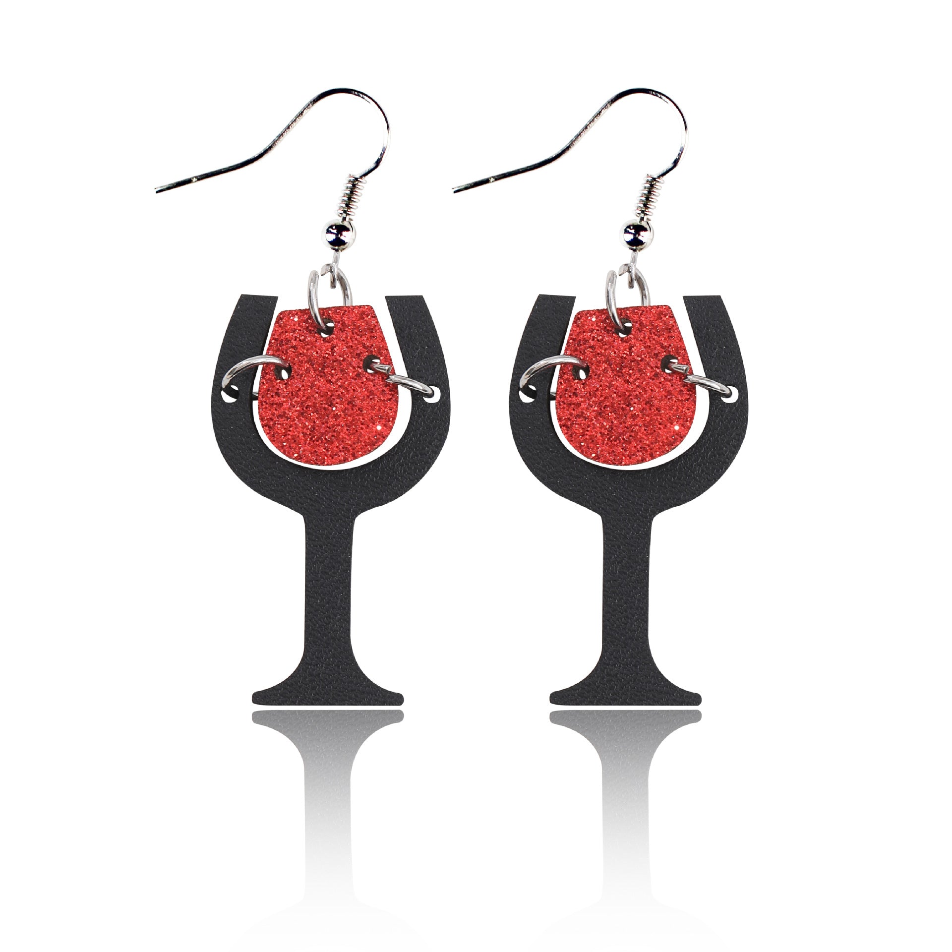Wholesale Valentine's Day variety of hot new earrings Bohemian style wine glass earrings