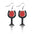 Wholesale Valentine's Day variety of hot new earrings Bohemian style wine glass earrings