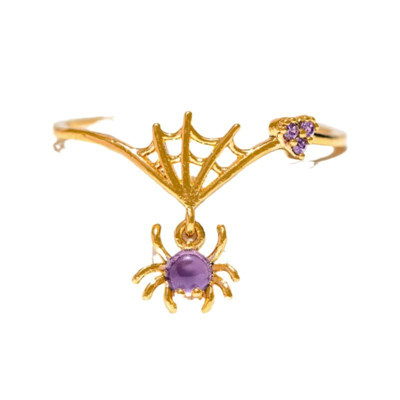 Wholesale  Cute Opening Adjustable Ring Halloween Element Index Finger Ring