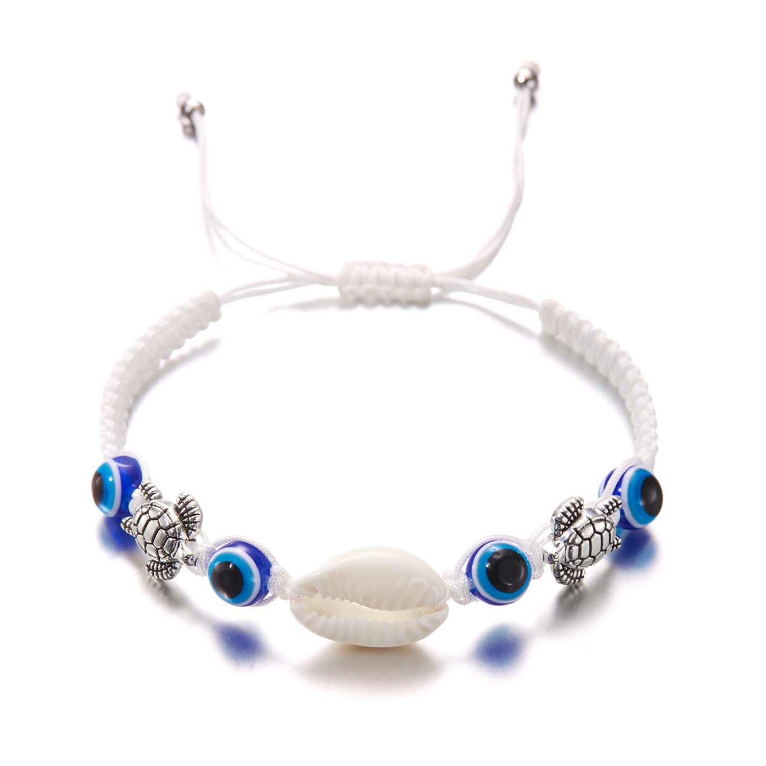 Wholesale Handmade Woven Adjustable Devil's Eye Bracelet