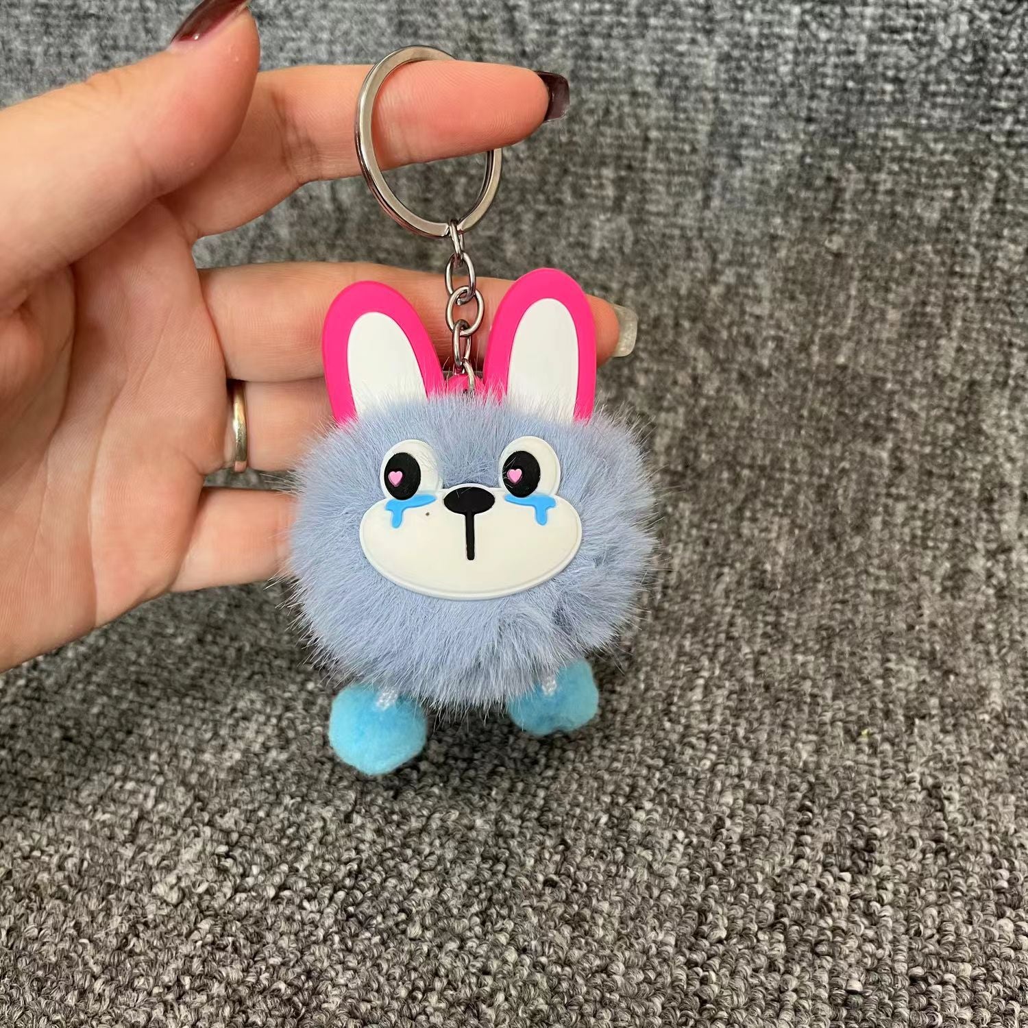 Wholesale Rabbit Plush Pendant Keychains ACC-KC-ChenChen001