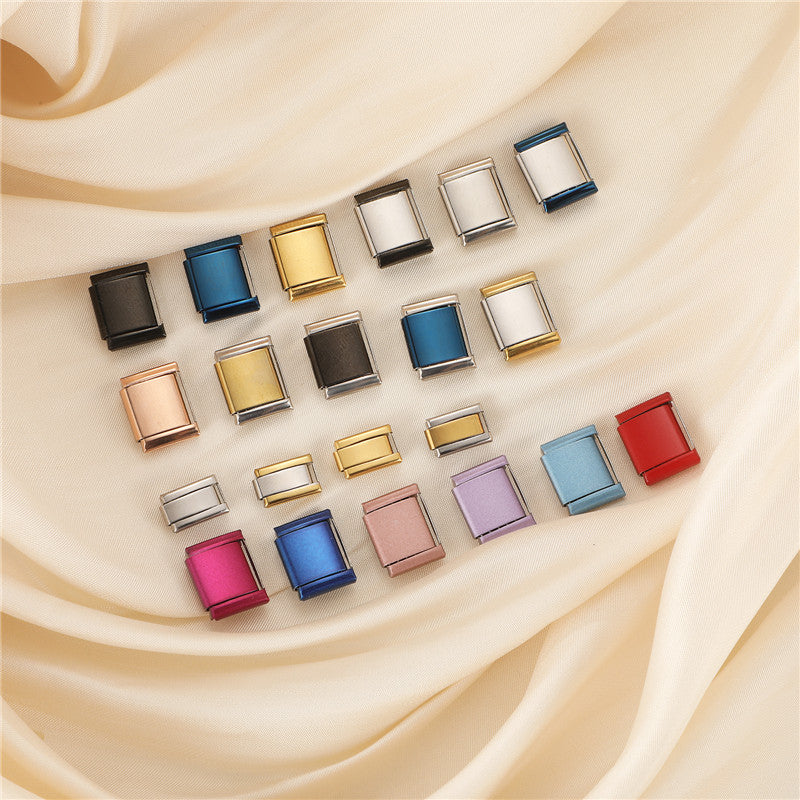 Wholesale Colorful Detachable Stainless Steel Bracelet Boutique Resale Fashion Accessory