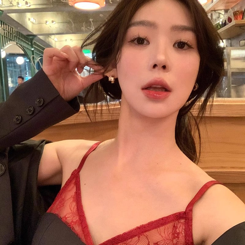 Wholesale  Double-layer C- shaped Unique Earrings