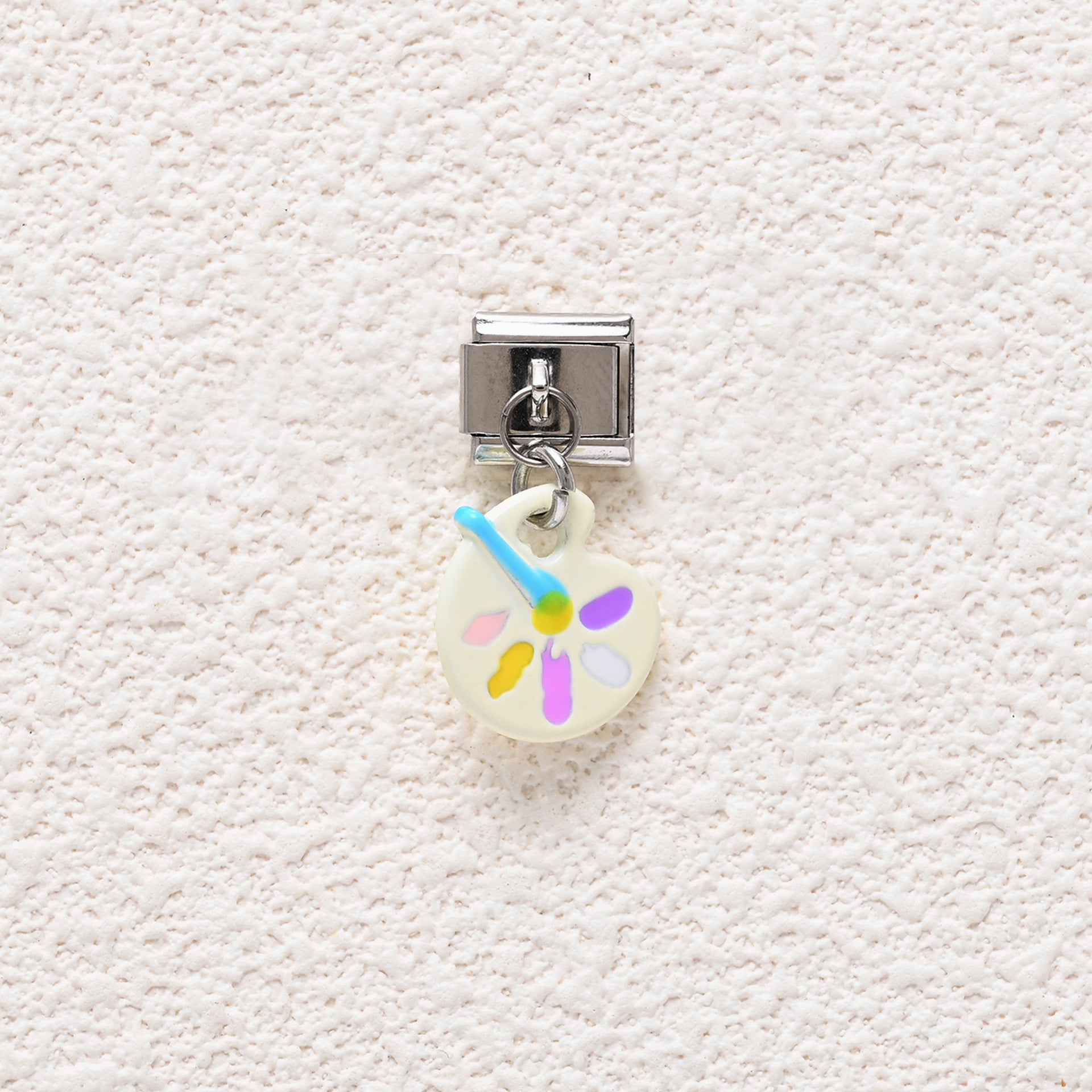 Wholesale 5pcs Italian Charm Bracelet 9mm DIY  Niche Unisex  Creative Stainless Steel Composable Bracelet