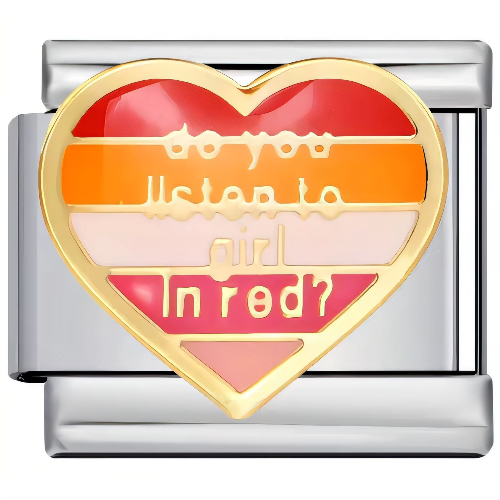 Wholesale  Italian Charm Bracelet 9mm DIY Cute Cartoon  Creative Stainless Steel Composable Bracelet