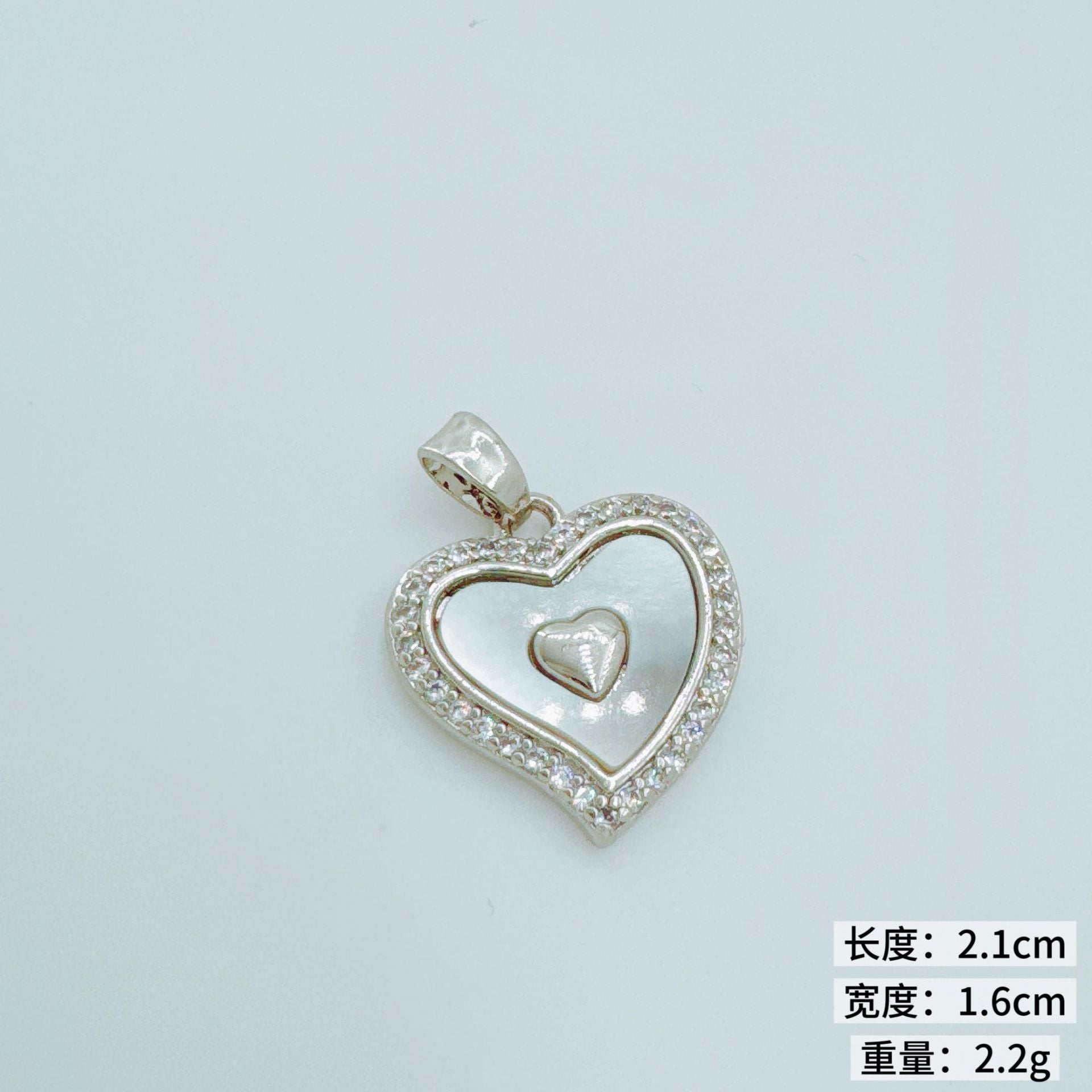 Wholesale Letter Heart nut Tree Pendant Necklace,  Copper Electroplated Jewelry Accessory for Women Boutique Resale