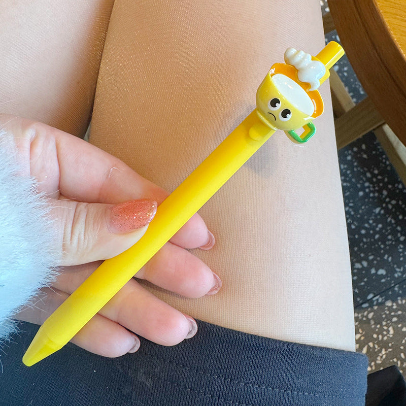 Wholesale Interesting creative biscuit resin cartoon gel pen