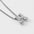 Wholesale Titanium Steel  balloon bubble letter pendant female necklace
