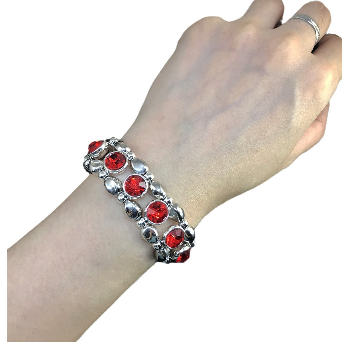 Bracciale elastico stile punk all'ingrosso