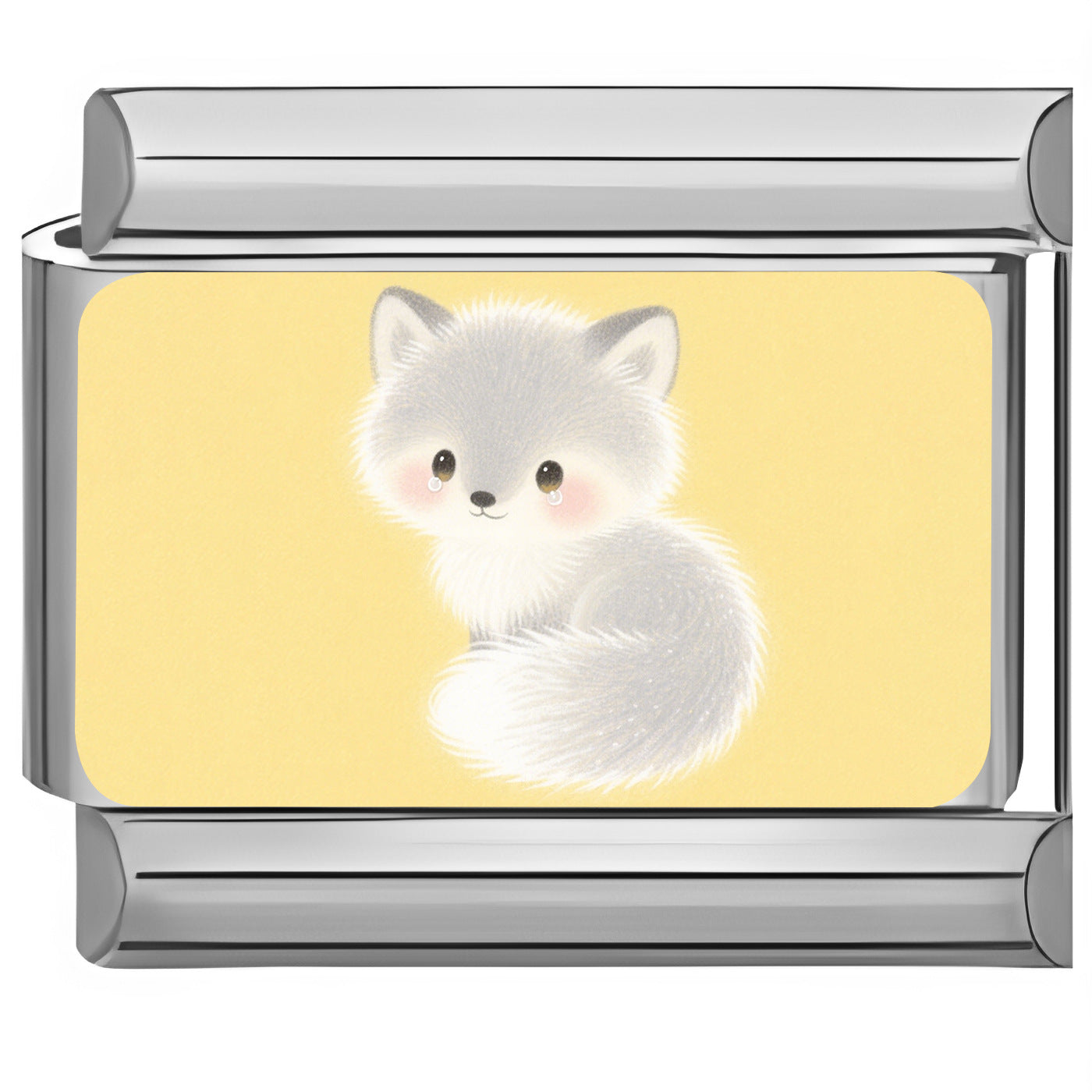 Wholesale Italian Charm Bracelet 9mm DIY Cute Pet Animal  Creative Stainless Steel Composable Bracelet