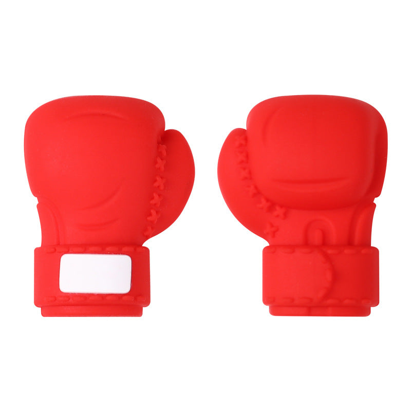 Wholesale 20pcs Cartoon Boxing Gloves Focal Beads DIY Bead Accessories