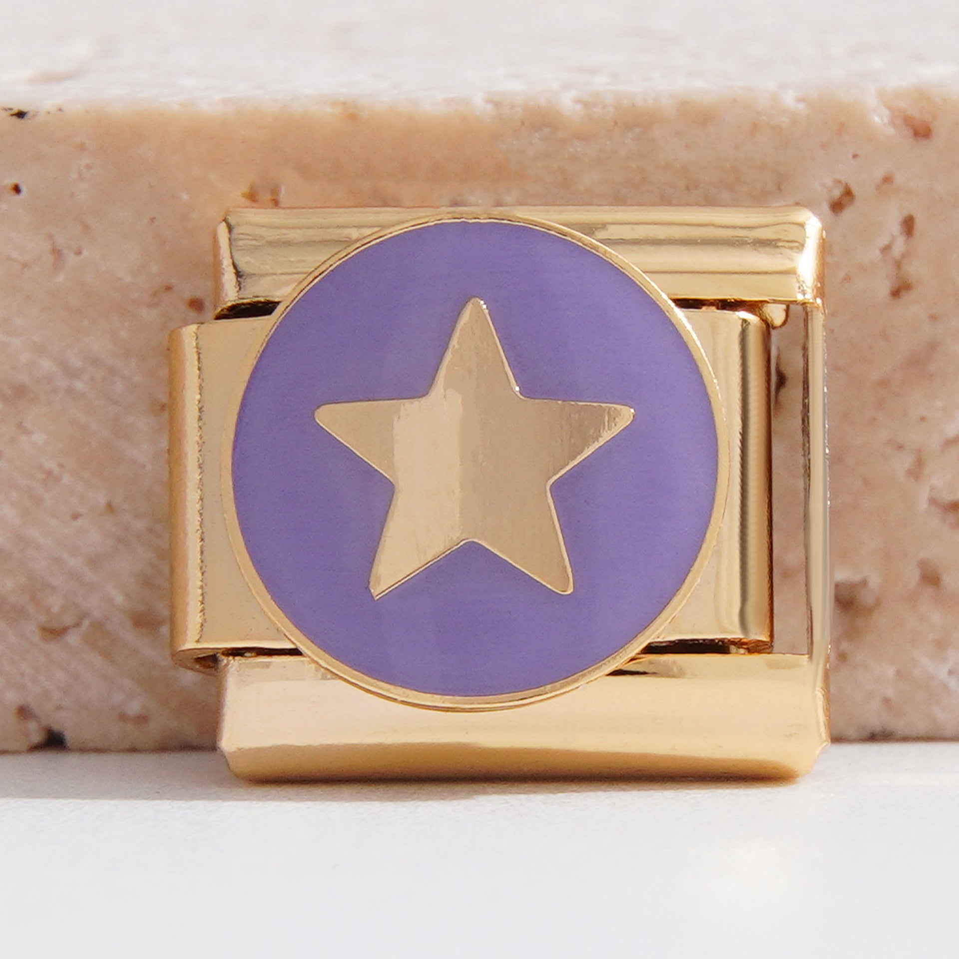Wholesale 9mm Italian Charm Starter Bracelets DIY square Single Section Creative Stainless Steel Composable Bracelet