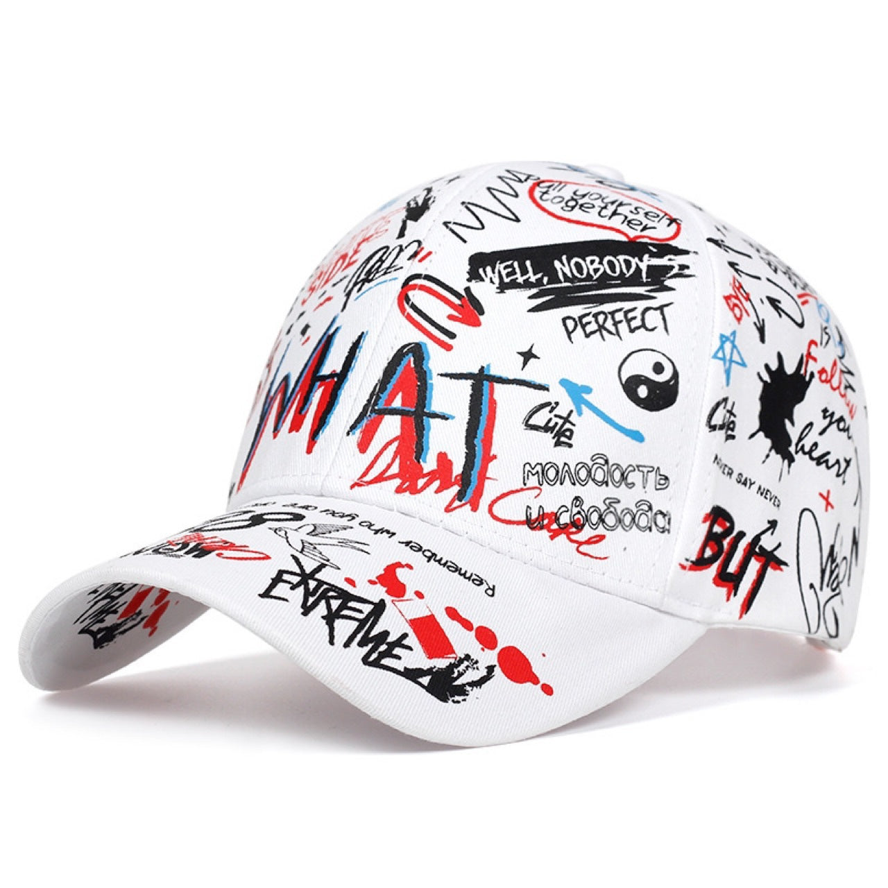 Wholesale Graffiti Peaked Cap Baseball Cap Hat ACC-HT-KuBang009