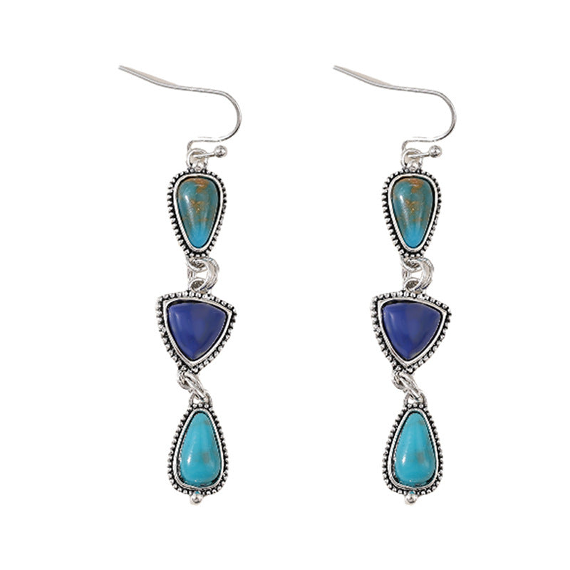 Wholesale Bohemian Artistic Retro Long Earrings