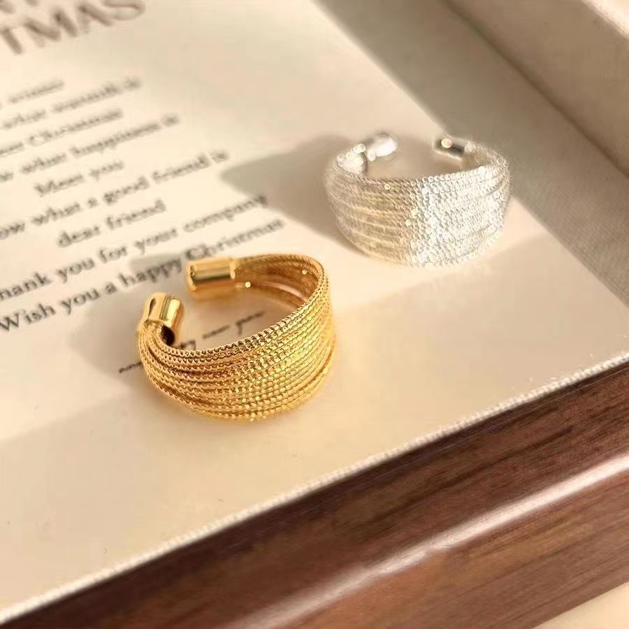 Wholesale index finger line open ring