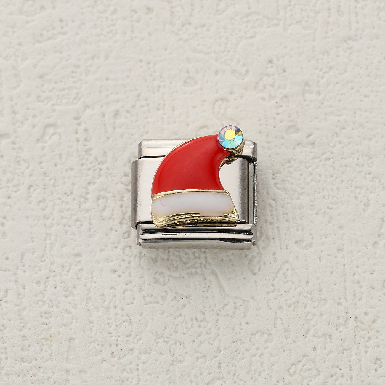 Wholesale 10pcs Italian Charm Bracelet 9mm DIY Splicing Christmas Collection Stainless Steel Composable Bracelet