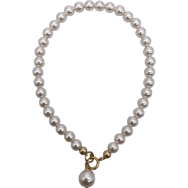Wholesale Natural Freshwater Pearl  14K Gold Bracelet