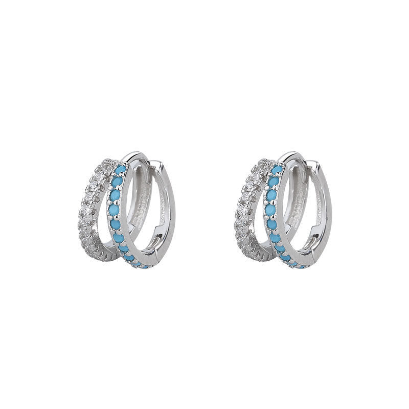 Wholesale Unisex turquoise earrings with a premium feel—suitable for wholesale and resale
