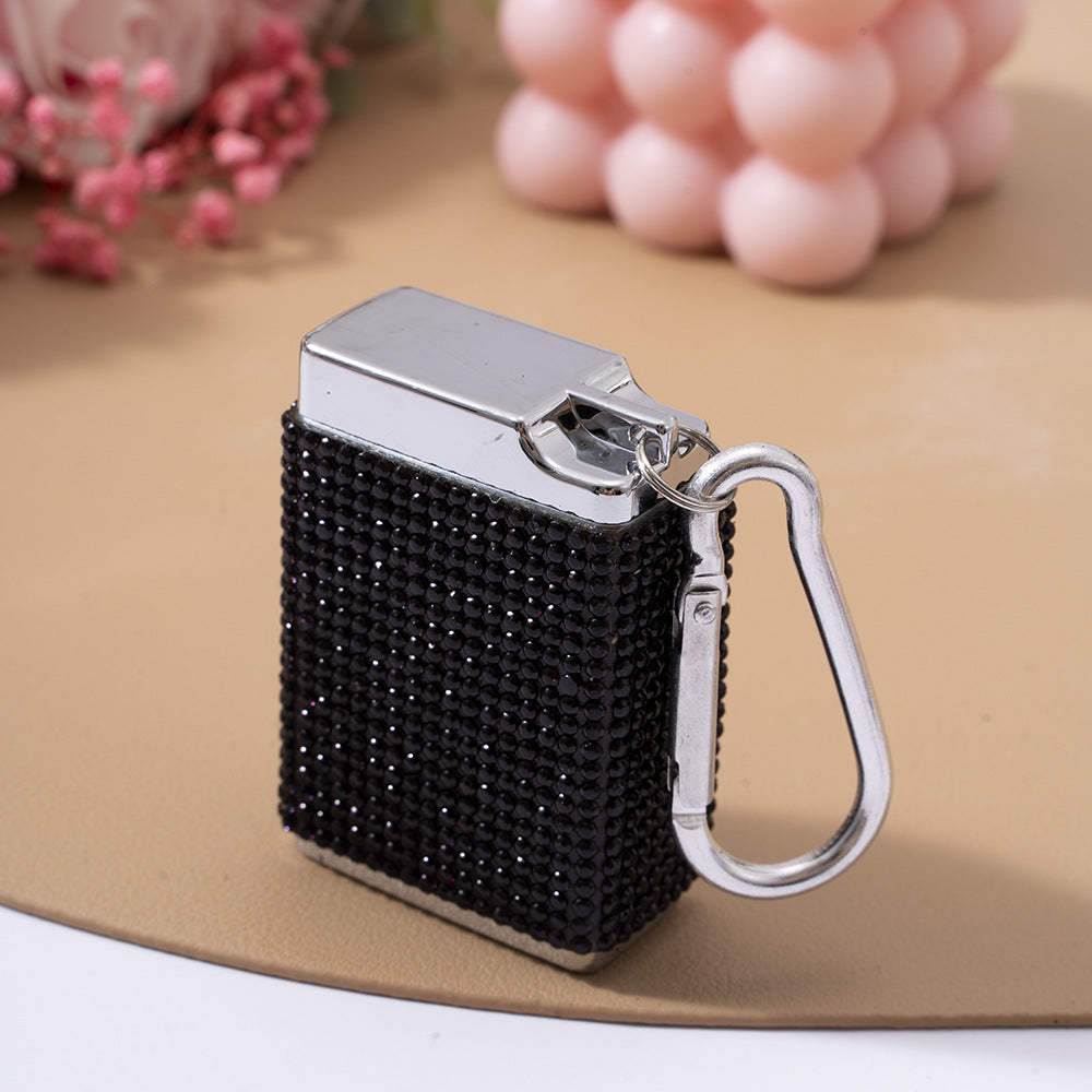 Wholesale Rhinestone Ashtray Outdoor Carry Keychains ACC-KC-ZhiYa039