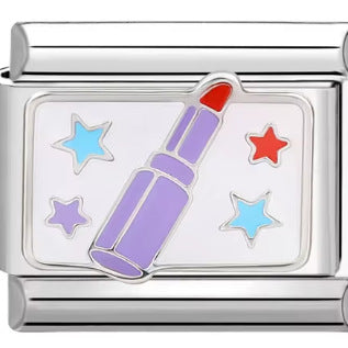 Wholesale  Italian Charm Bracelet 9mm DIY purple creative   Creative Stainless Steel Composable Bracelet