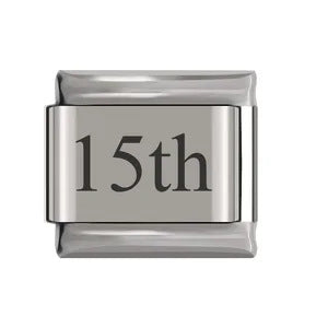 Wholesale 9mm Italian Charm Starter Bracelets DIY Laser Single Section Creative Stainless Steel Composable Bracelet