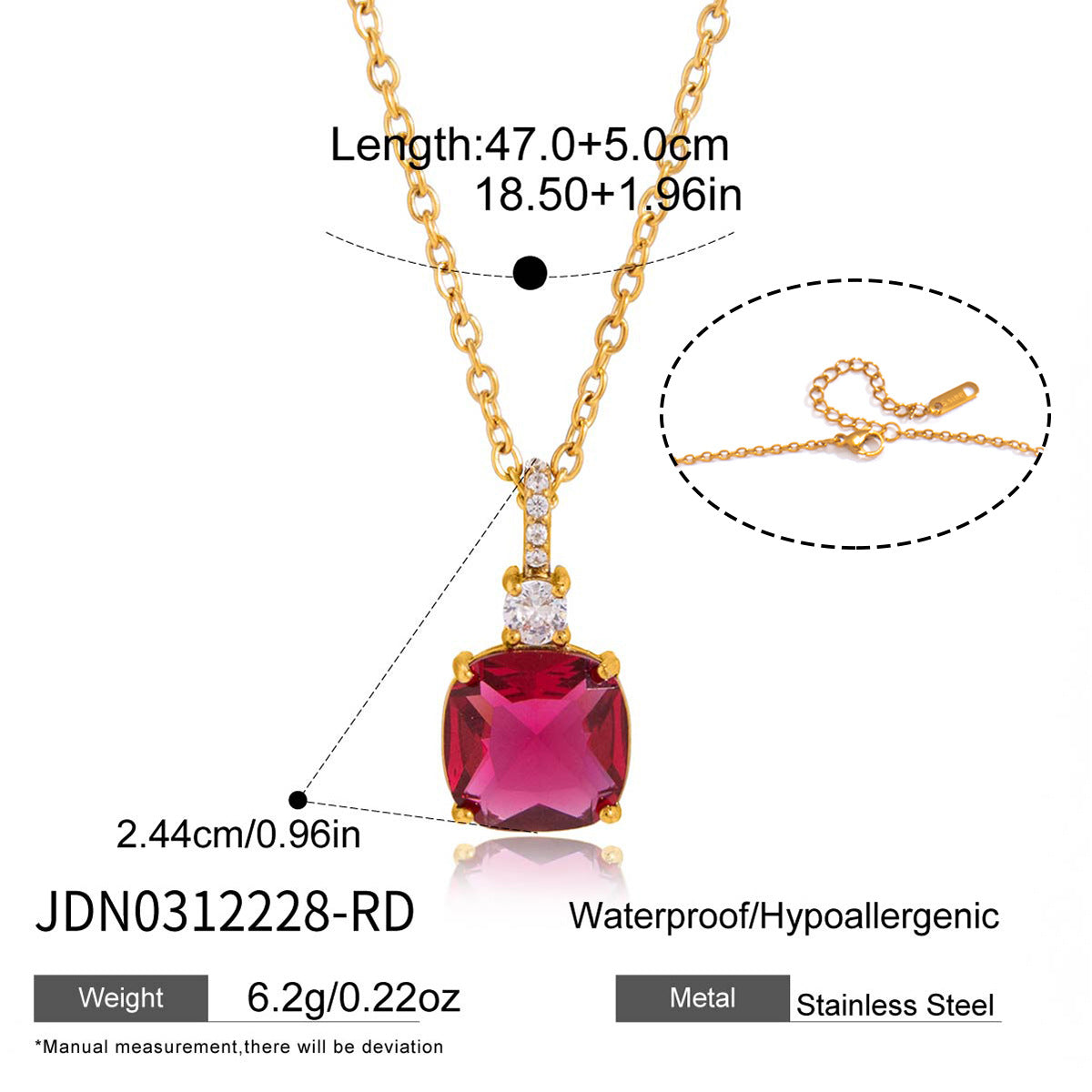 Wholesale Old Money Style Stainless Steel Zircon Clavicle Necklace Fashion Jewelry Accessory Gift