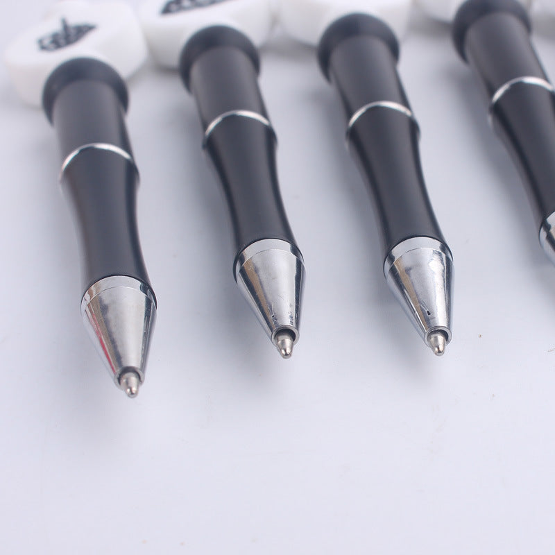 Wholesale  beaded pen creative cartoon love animal teether beaded pen