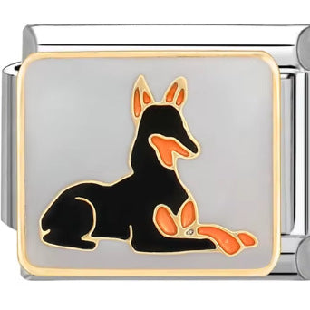 Wholesale 10pcs Italian Charm Bracelet 9mm DIY Splicing Removable Cartoon Animal Stainless Steel Composable Bracelet