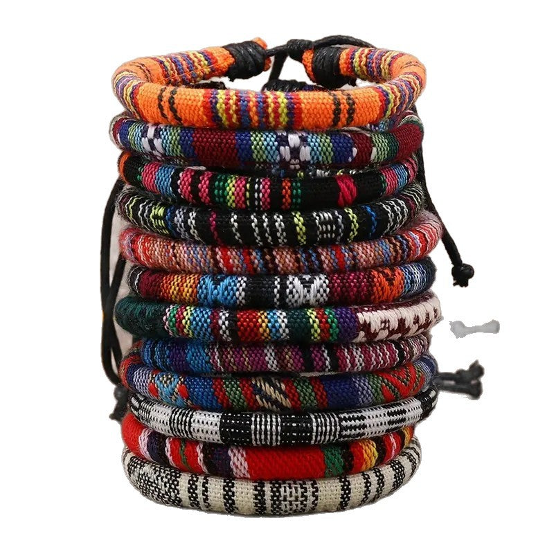 Wholesale  Environmentally Friendly Cotton Bracelet