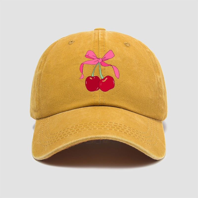 Wholesale Cherry Bow Baseball Cap
