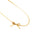 Wholesale  summer necklace choker bow necklace snake bone fresh titanium steel gold plated silver Non-fading